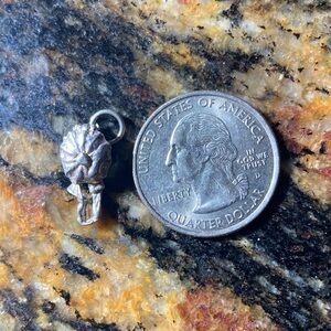 Sterling Silver Charm Bracelet Necklace